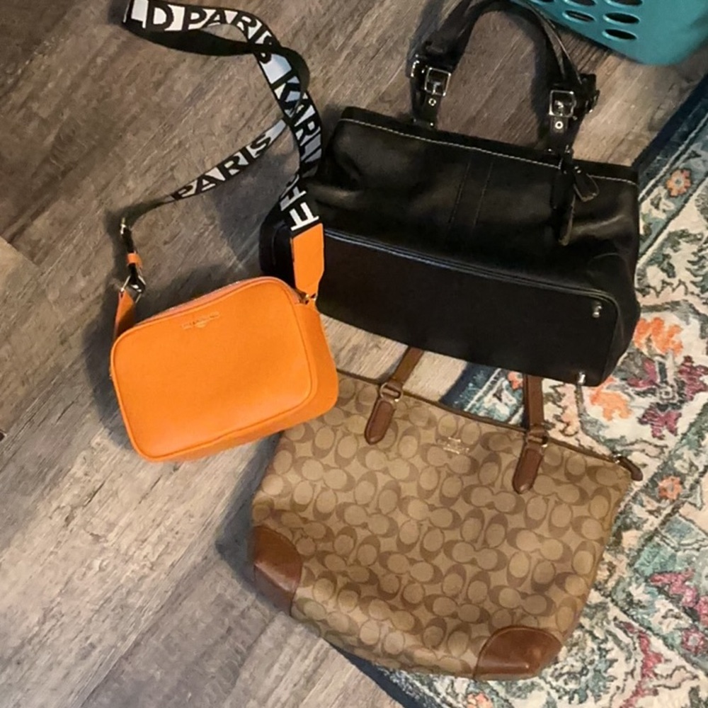Karl Lagerfeld, and two coach bundle